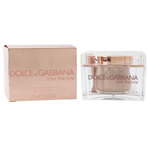 dolce gabbana rose the one shimmer powder|D & G Dolce & Gabbana Rose The One Shimmer Powder .